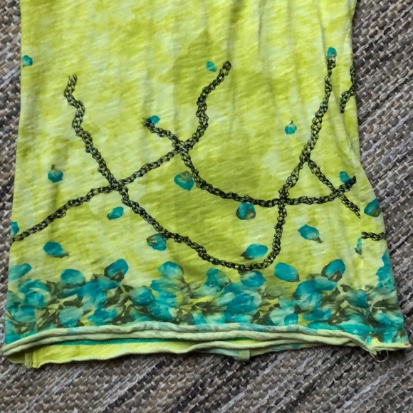 Free People long sleeve v neck T-shirt - Picture 3 of 4